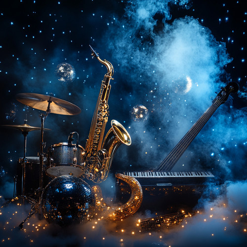 drum set with musical instrument it musical instrument generative ia.jpg