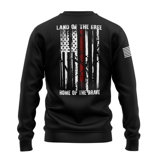 13 Sweatshirt Back Land of the Free red.jpg