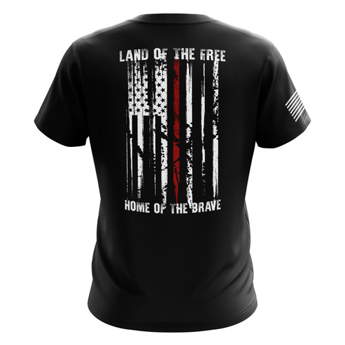 02 Men's Tee Back Land of the Free red.jpg