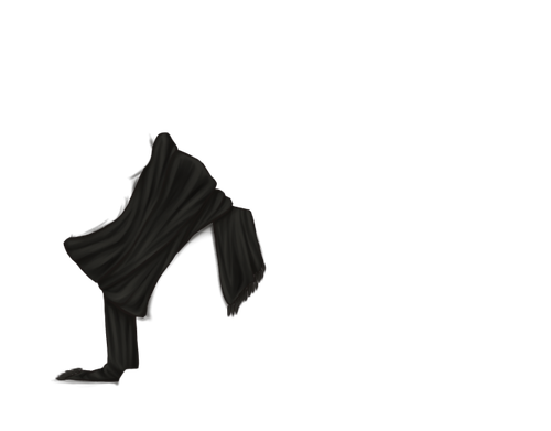 OversizedScarf Black MAdult.png