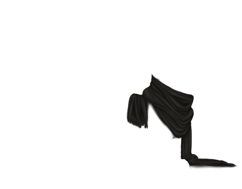 OversizedScarf Black FAdult.png