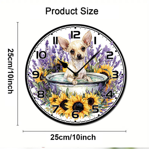 watercolor dog Lavender Sunflower in Bathtub 002 02.jpg