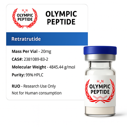 Retatrutide 20mg in Peptide Research Scientific Context on Buy Peptides and Olympic Peptide.png
