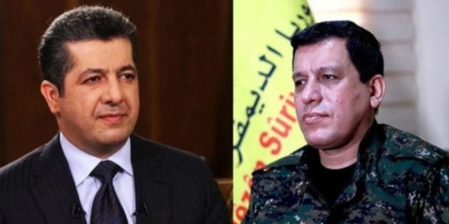 Mazlum Ebdî, Mesrûr Barzanî ile görüştü