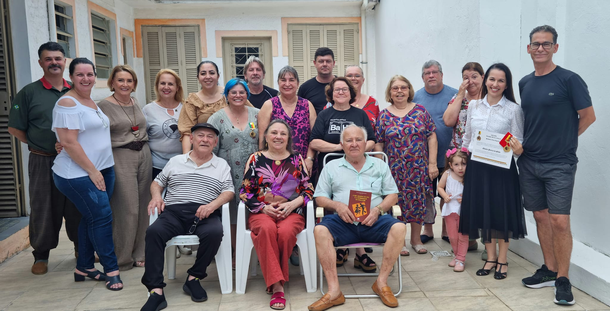Equipe da Comissão Gaúcha de Folclore