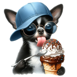 Chihuahua mit Basecap (2)