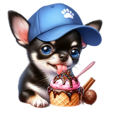 Chihuahua mit Basecap (1)