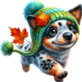 psp autumn australian cattle dog002EF