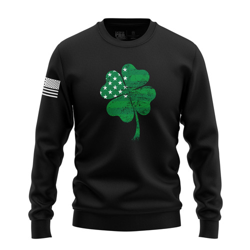 12 Sweatshirt Front Green Clover.jpg