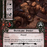 Brawling Dwarf Front Face