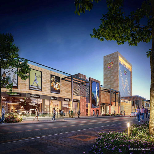 Retail Shops At The Omaxe State in Sector 19B, Dwarka, New Delhi.jpg