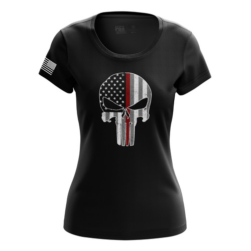 Copy of 04 Women's Tee Front Punisher red line.jpg