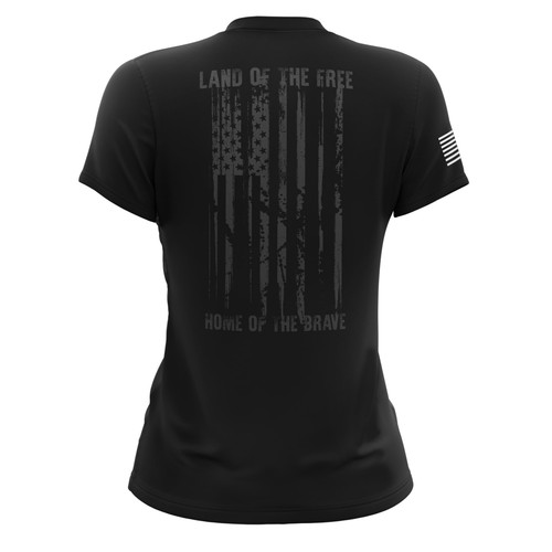 05 Women's Tee Back Land of the Free blue.jpg