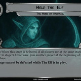 Help the Elf Back Face