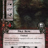 Pale Dead Front Face