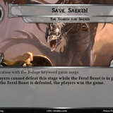 Save Saerid! Back Face