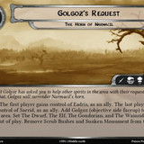 Golgoz's Request Front Face