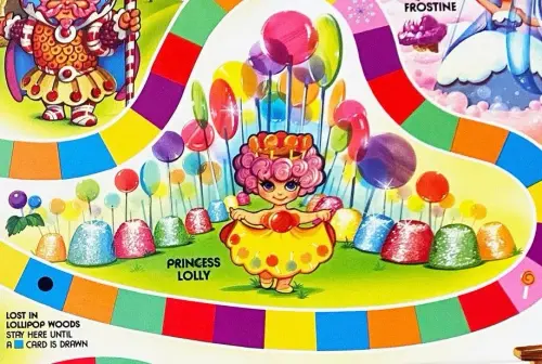 Candy Land 1984 Princess Lolly Board.webp