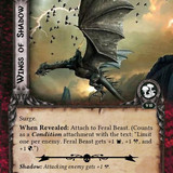 Wings of Shadow Front Face