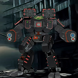 WildCat BattleMech NattyK Variant (BoTH) Black Widows livery