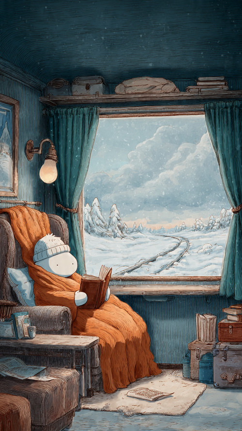 cartoon character wrapped in blanket reading in ol.jpg