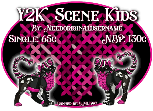 y2k scene kids yarn cat