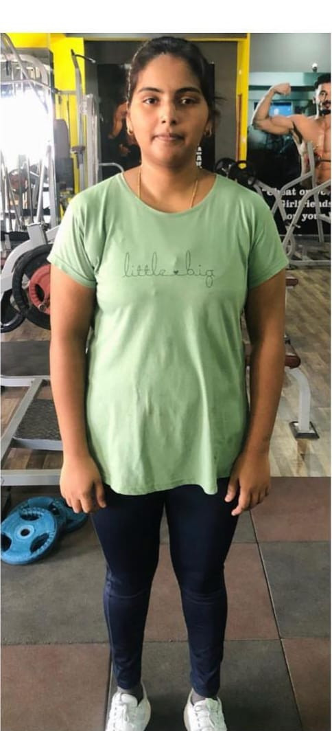 After - Muscle gain transformation