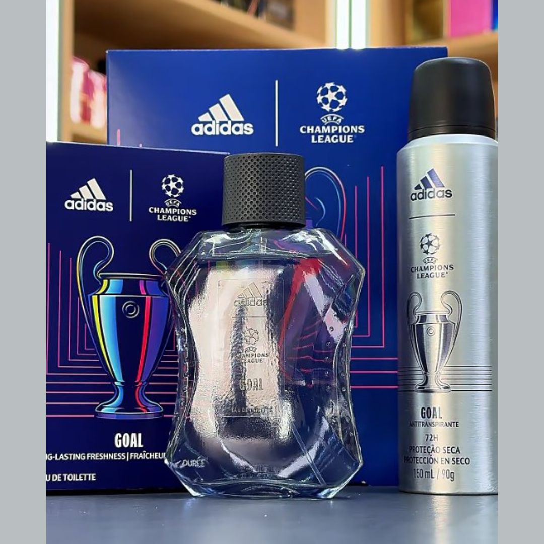 Perfume Adidas Uefa Goal Kit – Perfume Masculino + Desodorante Kit