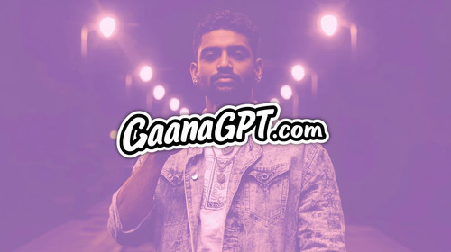 5. Sexy Indian rap queen posing under lavender streetlights, truck with GaanaGPT branding — full fig.jpg