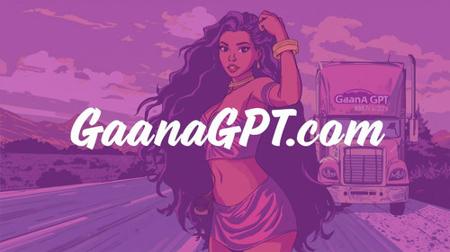 1. A sexy Bollywood street rap girl standing on a lavender lit highway, hand raised to her hair, a G.jpg