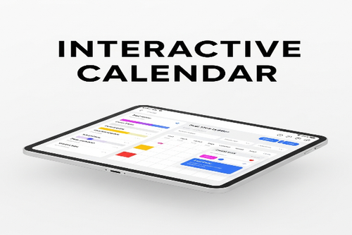 interactive calendar