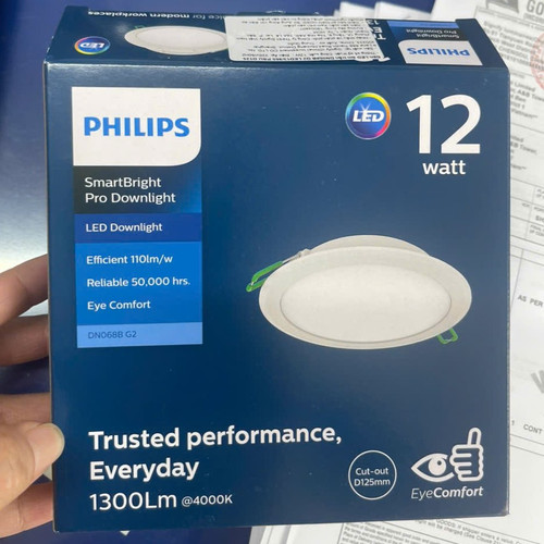 den downlight am tran led philips dn068b g2 12w led13865 psu d125 6500k 50.000h (4).jpg