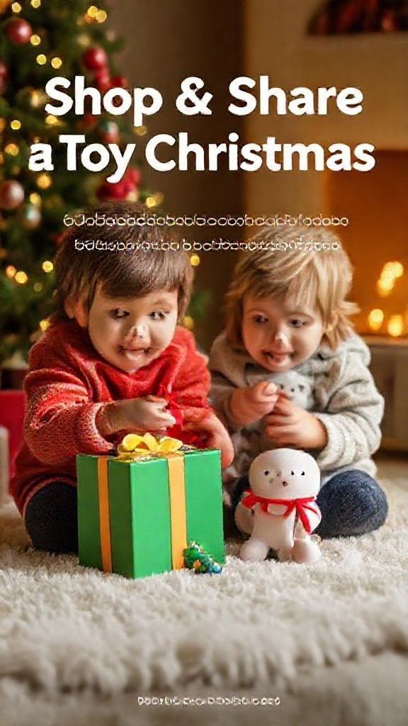 Shop & Share a Toy This Christmas 5,000 toys to spark joy and learning for children nationwide