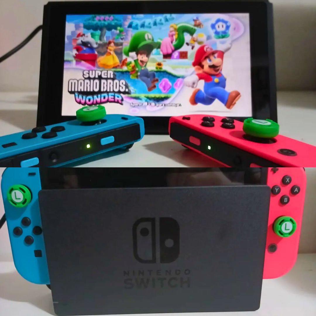 Bundle Nintendo Switch + Super Mario Bros. Wonder + 3 Meses De Assinatura Nintendo Switch Online