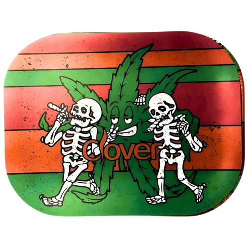 BANDEJA CLOVER METAL 18X14 WEED SKULL 4143 (2).jpg