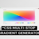 multi stop css gradient generator generate complex css gradients with dynamic color stops