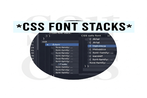 css font stack generator generate safe cross browser compatible and accessible font stacks