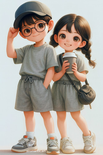20251210 1214 Stylish Kids in Green remix 01kc3fy417ettv2878sgqjjbqg.jpg