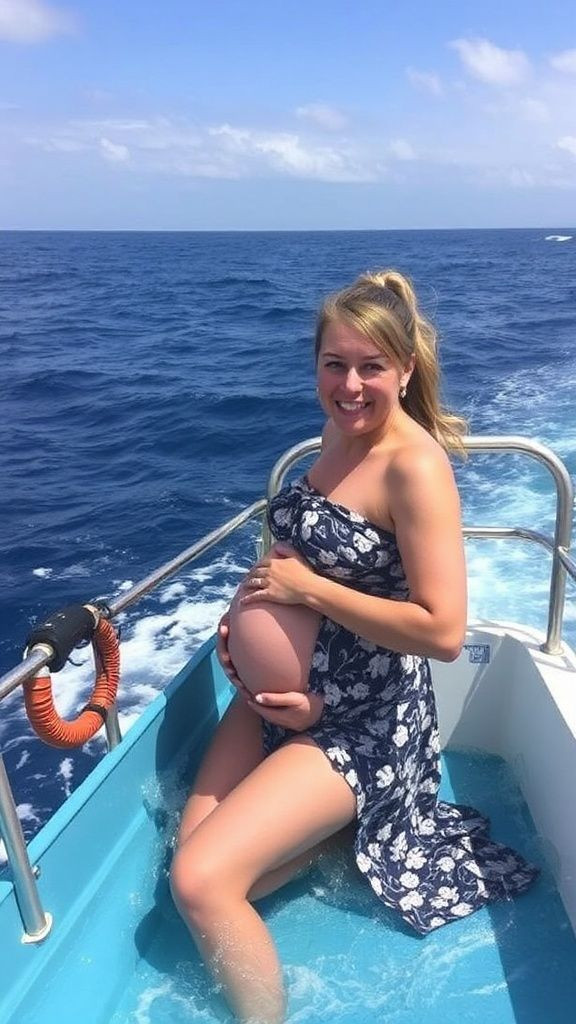 Navigating pregnancy at sea