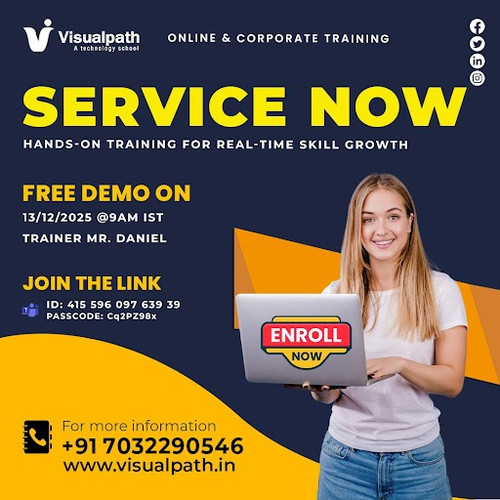 ServiceNow ITSM & CMDB Live Demo Online | Visualpath.jpg