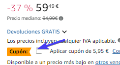 cupón amazon