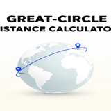 great circle distance calculator find the approximate distance between two locations on earth