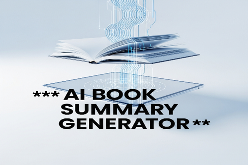 ai book summary generator enter a book title or topic to generate a structured summary grounded in w.png