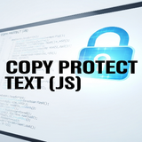 copy protect text js block method