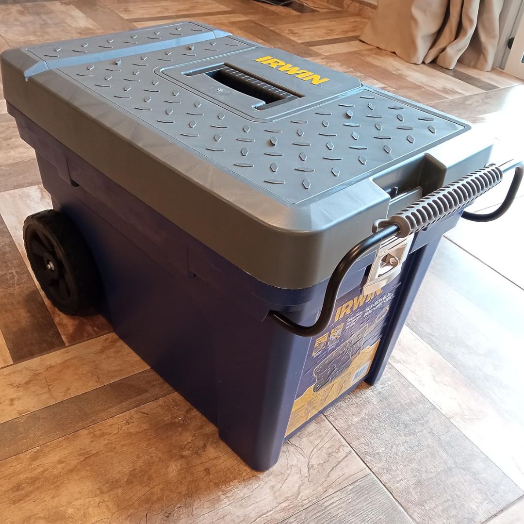 IRWIN Caixa Organizadora Contractor com Rodas IWST33027 Capacidade de 35kgs