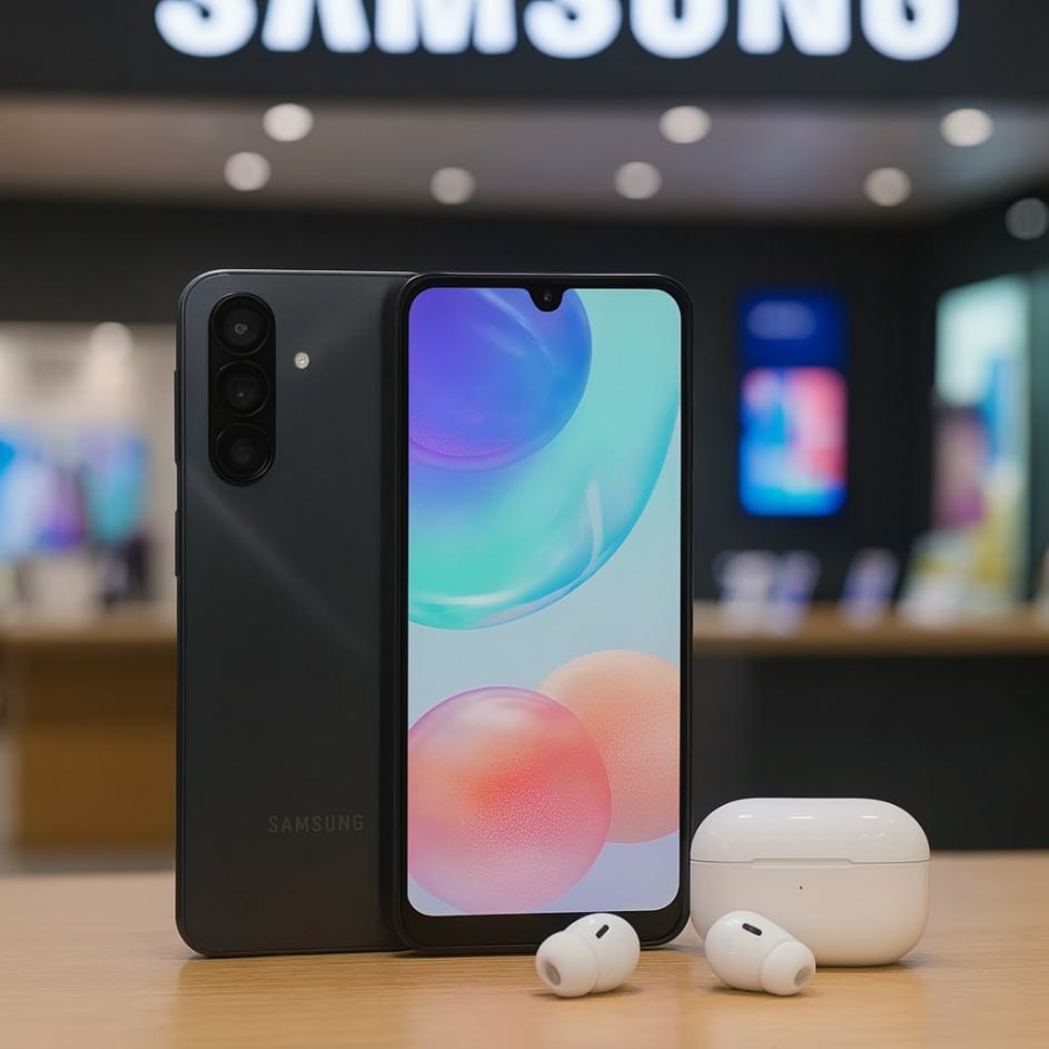 Kit Samsung: Celular Galaxy A17 256gb 8gb Ram 50mp 6.7 Nfc Ip54 Preto + Galaxy Buds Core Branco