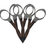 Tesoura de Metal Dobravél Prata Kit C3 Unidades 5087 (3)