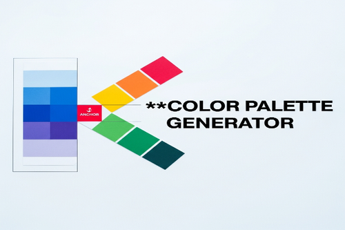 color palette generator generate harmonious color palettes based on a single starting color