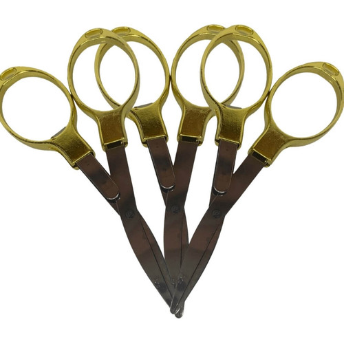 Tesoura de Metal Dobravél Dourado Kit C3 Unidades 5093 (4).jpg