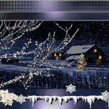 CAPAS MMM 1265 Snow house and xmas tree